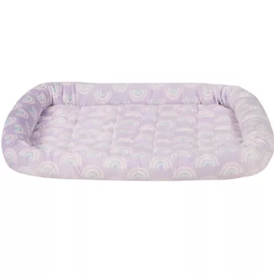 Top Paw® Plush Cloud and Rainbow Dog Crate Mat - X-Small, Small, Medium, Large, X-Large - Image 1