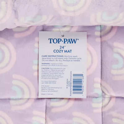 Top Paw® Plush Cloud and Rainbow Dog Crate Mat - X-Small, Small, Medium, Large, X-Large - Image 6