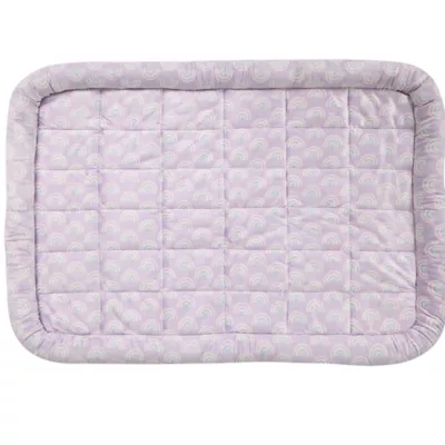 Top Paw® Plush Cloud and Rainbow Dog Crate Mat - X-Small, Small, Medium, Large, X-Large - Image 3