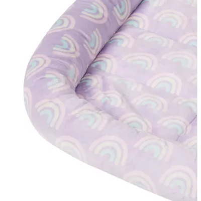 Top Paw® Plush Cloud and Rainbow Dog Crate Mat - X-Small, Small, Medium, Large, X-Large - Image 4