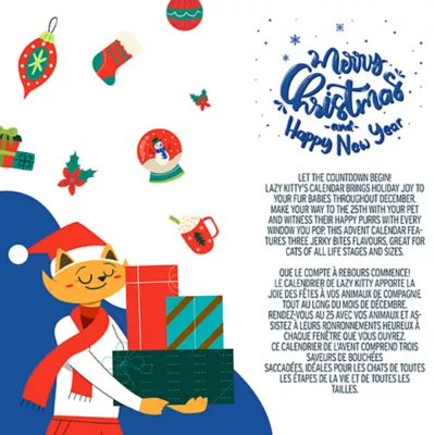 Product Lazy Kitty Cat Treat Advent Calendar - Chicken, Duck, Salmon, 38g