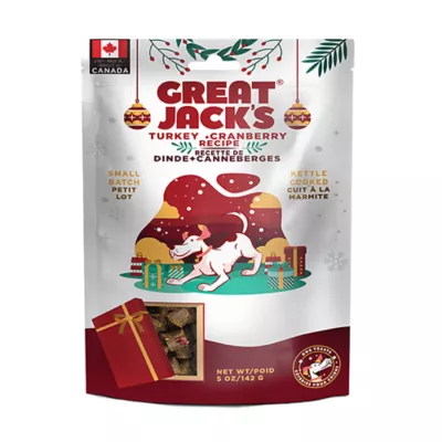 Product Great Jack's Dog Treats - Turkey and Cranberry Recipe, 140g