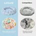 Lesure® Cute Small Donut Round Pet Bed for Dogs & Cats - Bow image thumbnail 4