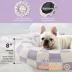 Lesure® Cute Donut Pet Bed for Dogs & Cats - Checkerboard image thumbnail 2