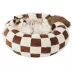 Lesure® Cute Donut Pet Bed for Dogs & Cats - Checkerboard image thumbnail 1