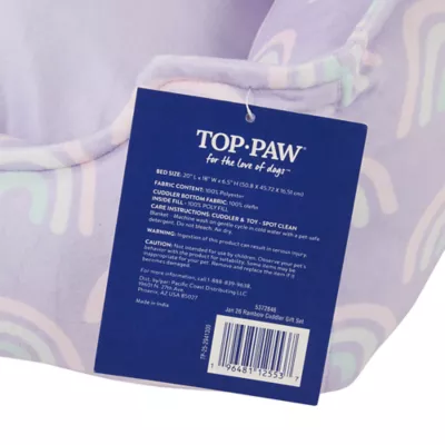 Product Top Paw® Rainbow Cuddler Gift Set