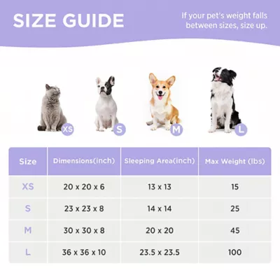 Product Lesure® Cute Donut Pet Bed for Dogs & Cats - Star