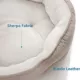 Product Bedsure® Dog Bed for Small Dogs, Round Cat Bed for Indoor Cats