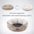 Bedsure® Dog Bed for Small Dogs, Round Cat Bed for Indoor Cats image thumbnail 4