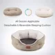 Product Bedsure® Dog Bed for Small Dogs, Round Cat Bed for Indoor Cats