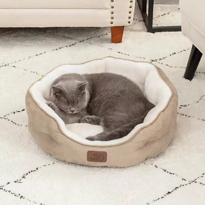 Product Bedsure® Dog Bed for Small Dogs, Round Cat Bed for Indoor Cats