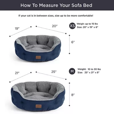 Bedsure® Dog Bed for Small Dogs, Round Cat Bed for Indoor Cats - Image 6