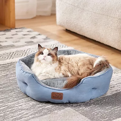 Bedsure® Dog Bed for Small Dogs, Round Cat Bed for Indoor Cats - Image 2