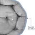 Bedsure® Dog Bed for Small Dogs, Round Cat Bed for Indoor Cats image thumbnail 4