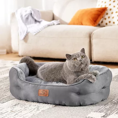 Product Bedsure® Dog Bed for Small Dogs, Round Cat Bed for Indoor Cats