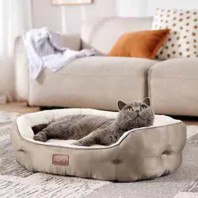 Product Bedsure® Dog Bed for Small Dogs, Round Cat Bed for Indoor Cats