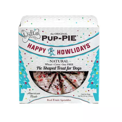 Product Lazy Dog Pup-Pie Happy Howlidays Dog Treats