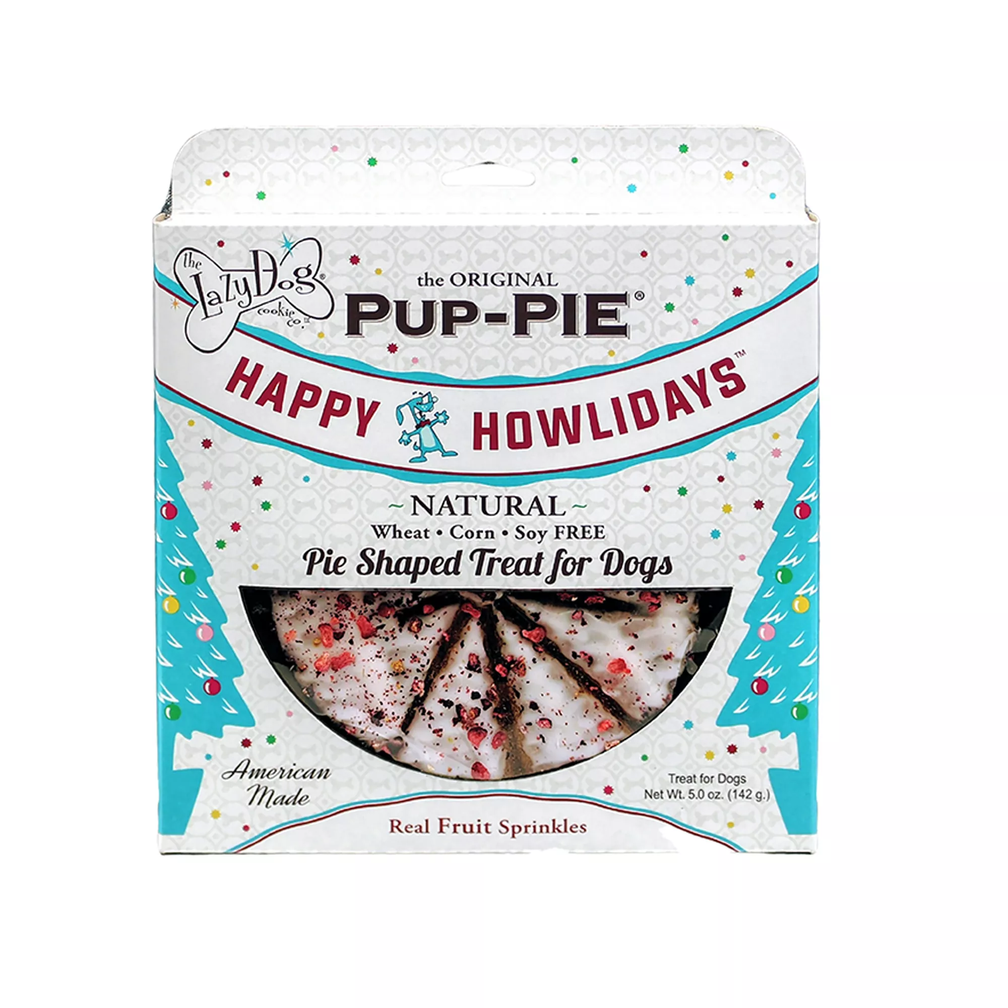 Lazy Dog Pup-Pie Happy Howlidays Dog Treats