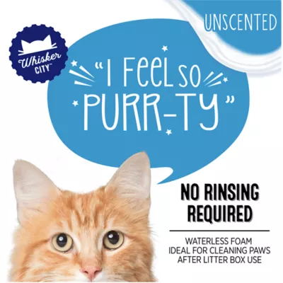 Whisker City Foam Paw Cleaner, 5 FL OZ - Image 2