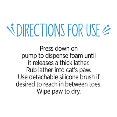 Whisker City Foam Paw Cleaner, 5 FL OZ - Image 3