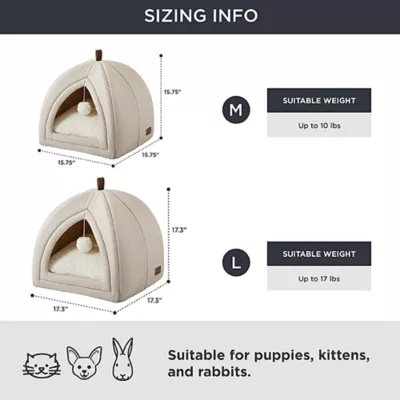 Bedsure® Indoor Cat Bed, Cat Cave House Tent for Kittens and Small Pets - Image 6