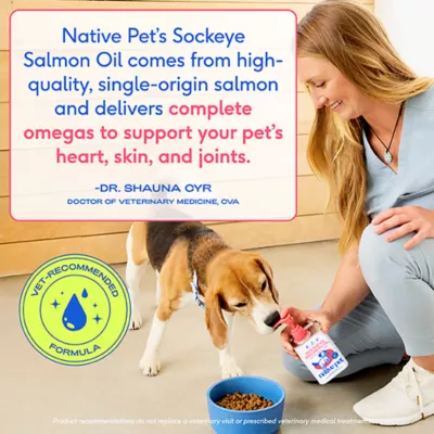 Product Native Pet Sockeye Salmon Oil, 8 Fl Oz