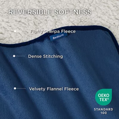 Bedsure® Waterproof Dog Blankets, Sherpa Fleece Reversible Furniture Protector for Dog & Cat - Image 2