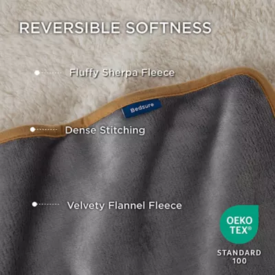 Bedsure® Waterproof Dog Blankets, Sherpa Fleece Reversible Furniture Protector for Dog & Cat - Image 2