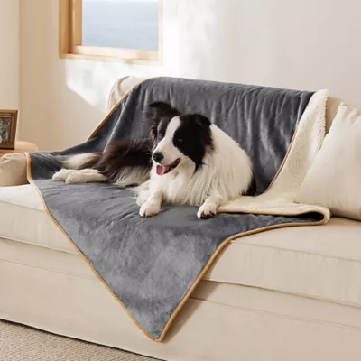 Bedsure® Waterproof Dog Blankets, Sherpa Fleece Reversible Furniture Protector for Dog & Cat - Image 4