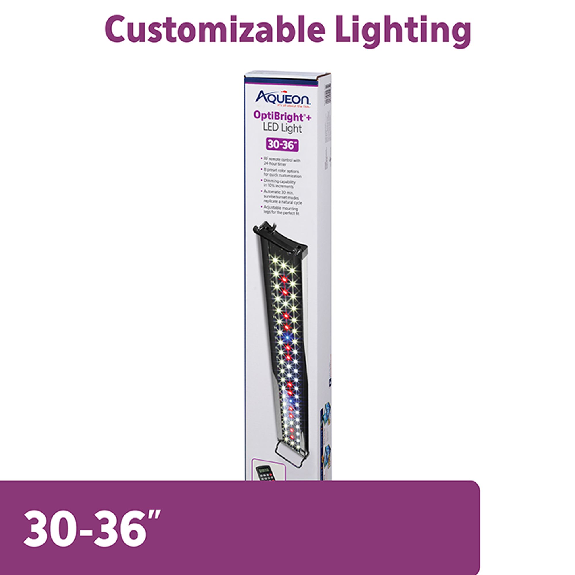 Aqueon® FXT Optibright Max LED Aquarium Light for Fish Tanks - thumbnail 7