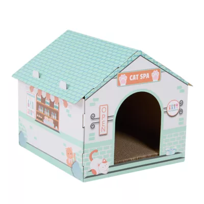 Product Whisker City® Paw Spa Scratch Hut