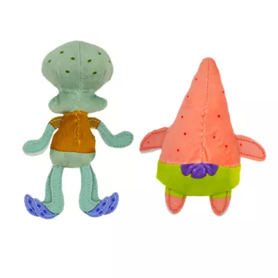 Product Spongebob Squidward & Patrick Cat Toy - 2 Pack