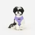 Puppia® Soft Adjustable Over-the-Head Mesh Dog Harness - Violet, XS-XXL image thumbnail 3
