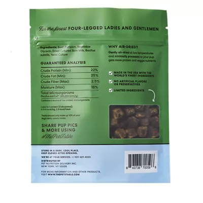 Product The Pets Table Belly Bites Air-Dried Adult Dog Treats - Beef, 5 oz