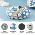 Lesure® Cat Tunnel Bed for Indoor Cats, Flowers image thumbnail 3