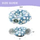 Product Lesure® Cat Tunnel Bed for Indoor Cats, Flowers
