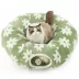 Lesure® Cat Tunnel Bed for Indoor Cats, Flowers image thumbnail 1