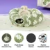 Lesure® Cat Tunnel Bed for Indoor Cats, Flowers image thumbnail 3