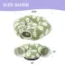 Lesure® Cat Tunnel Bed for Indoor Cats, Flowers image thumbnail 5
