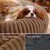 Bedsure® Donut Bolster Dog Bed with Removable Washable Cover image thumbnail 3