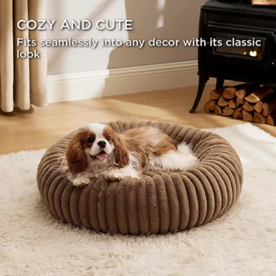 Bedsure® Donut Bolster Dog Bed with Removable Washable Cover - Image 4