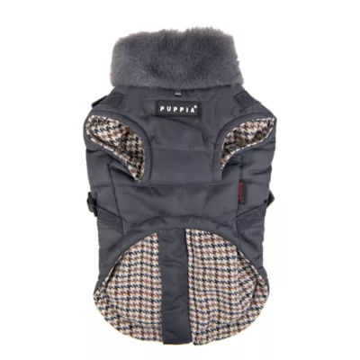 Puppia® Donavan Winter No-Pull Dog Harness Coat - Black, Grey, Khaki, Pink, Wine, S-XXL - Image 2