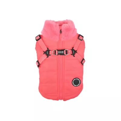 Puppia® Donavan Winter No-Pull Dog Harness Coat - Black, Grey, Khaki, Pink, Wine, S-XXL - Image 1