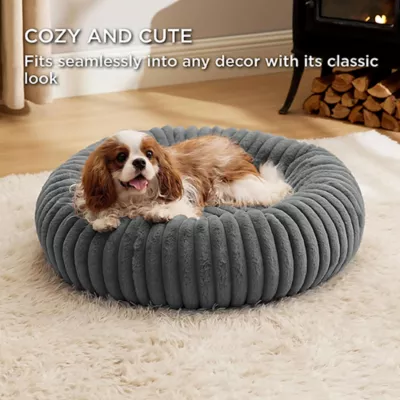 Product Bedsure® Donut Bolster Dog Bed with Removable Washable Cover