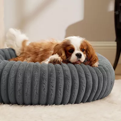 Product Bedsure® Donut Bolster Dog Bed with Removable Washable Cover