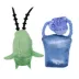 Spongebob Plankton & Bucket Cat Toy - 2 Pack image thumbnail 2