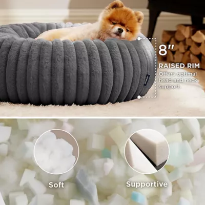 Bedsure® Donut Bolster Dog Bed with Removable Washable Cover - Image 2