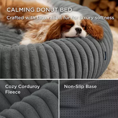 Bedsure® Donut Bolster Dog Bed with Removable Washable Cover - Image 3
