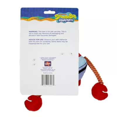 Product Spongebob Krabs & Krabby Patty Cat Toy - 2 Pack