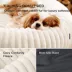 Bedsure® Donut Bolster Dog Bed with Removable Washable Cover image thumbnail 3